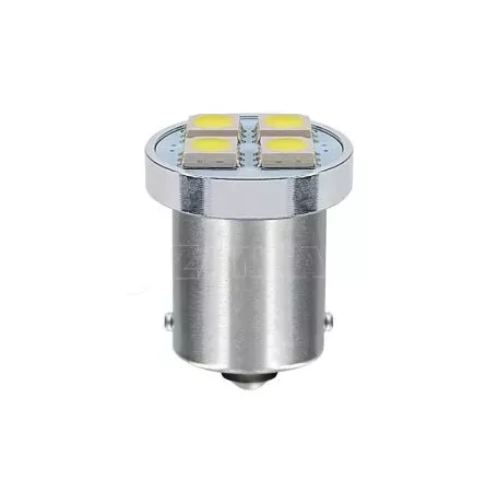 Lampa P21W BA15s 24V 4SMDx1CHIP LED 40lm ΛΕΥΚΟ ΚΟΥΤΙ LAMPA - 20 ΤΕΜ. L9756.0 