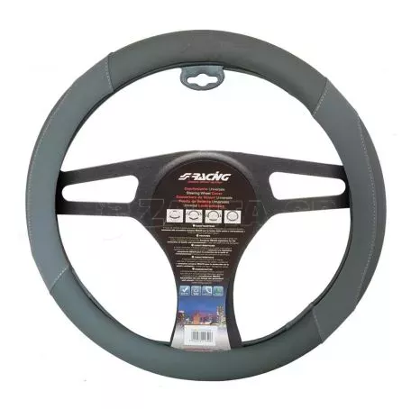 Simoni Racing ΚΑΛΥΜΜΑ ΤΙΜΟΝΙΟΥ SHAMY GREY ΓΚΡΙ ΟΙΚΟΛΟΓΙΚΟ ΔΕΡΜΑ 37>39cm SRCVT/59GR