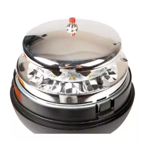 Lampa ΦΑΡΟΣ RL-8 12V/24V 3 ΧΡΗΣΕΩΝ 12LED ΒΙΔΩΤΟΣ ΕΛΑΣΤΙΚΟΣ ΠΟΡΤΟΚΑΛΙ 210x127mm L7299.2 