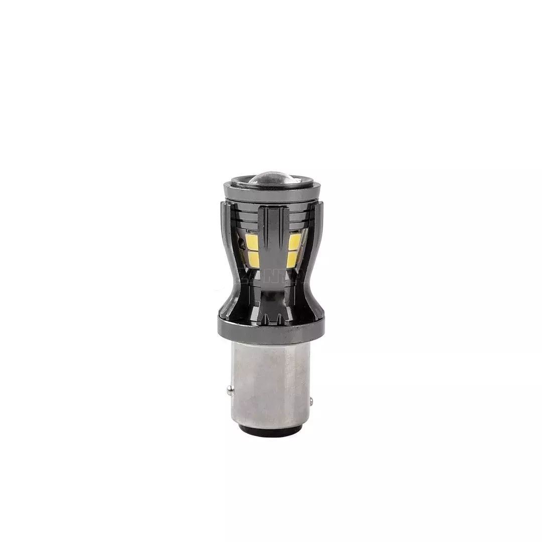 M-tech P21/5W 12/24V BAY15d 14xSMD2835 3,0W LED ΛΕΥΚΟ CAN-BUS BLISTER M-TECH - 1 ΤΕΜ. LB821W-01B/MT
