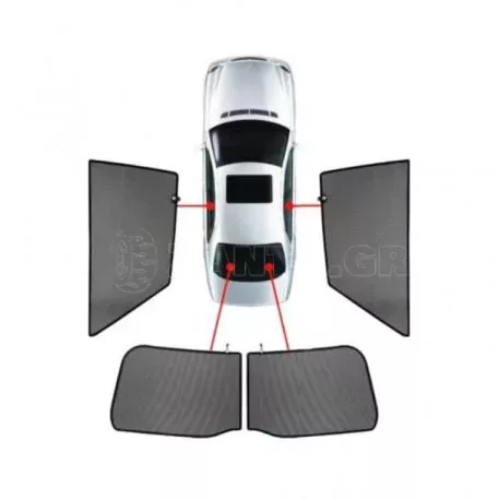 CarShades ΚΟΥΡΤΙΝΑΚΙΑ ΜΑΡΚΕ CAR SHADES ΓΙΑ RENAULT CLIO 5D 2019+  - 4 ΤΕΜ. PVC.REN-CLIO-5-D 
