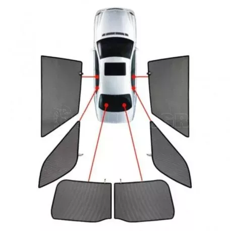 CarShades ΚΟΥΡΤΙΝΑΚΙΑ ΜΑΡΚΕ CAR SHADES ΓΙΑ RENAULT CAPTUR 5D 2020+ - 6 ΤΕΜ. PVC.REN-CAPT-5-B 