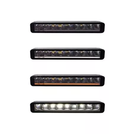 M-tech ΠΡΟΒΟΛΕΑΣ DRIVING LIGHT BLACK SERIES 9x5W LED 12-48V 45W 5.700K 3.780lm 2 ΧΡΗΣΕΩΝ 283x54x58mm - 1 ΤΕΜ. WLBC172/MT 