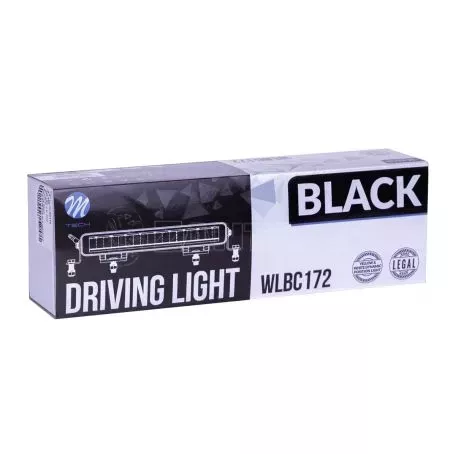 M-tech ΠΡΟΒΟΛΕΑΣ DRIVING LIGHT BLACK SERIES 9x5W LED 12-48V 45W 5.700K 3.780lm 2 ΧΡΗΣΕΩΝ 283x54x58mm - 1 ΤΕΜ. WLBC172/MT 
