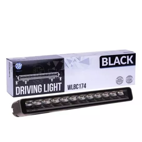 M-tech ΠΡΟΒΟΛΕΑΣ DRIVING LIGHT BLACK SERIES 12x5W LED 12-48V 60W 5.700K 5.040lm 2 ΧΡΗΣΕΩΝ 367x54x58mm - 1 ΤΕΜ. WLBC174/MT 