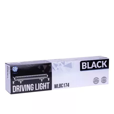 M-tech ΠΡΟΒΟΛΕΑΣ DRIVING LIGHT BLACK SERIES 12x5W LED 12-48V 60W 5.700K 5.040lm 2 ΧΡΗΣΕΩΝ 367x54x58mm - 1 ΤΕΜ. WLBC174/MT 