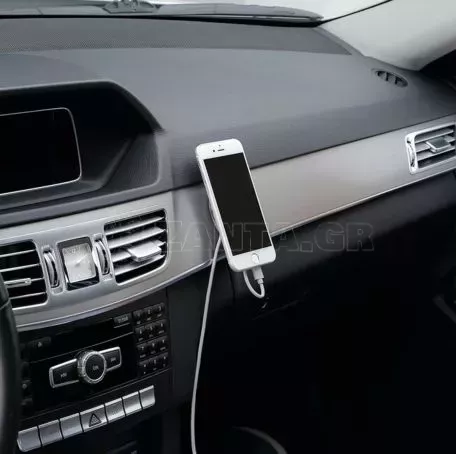 Lampa ΒΑΣΗ ΣΤΗΡΙΞΗΣ ΤΗΛΕΦΩΝΟΥ ΚΑΙ ΚΑΛΩΔΙΟΥ (NANO GEL ΥΛΙΚΟ) ΑΥΤΟΚΟΛΛΗΤΗ/ ΠΛΕΝΟΜΕΝΗ 55x55mm L7255.6 