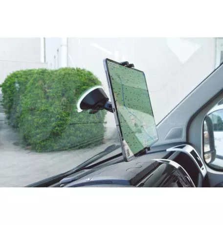Lampa ΒΑΣΗ ΚΙΝΗΤΟΥ/ TABLET SUPER GRIP SILVER LINE (ΤΑΜΠΛΟ & ΠΑΡΜΠΡΙΖ - ME BENTOYZA - 360 ΜΟΙΡΕΣ 125>180mm) - 1 TEM. L7253.8/T 