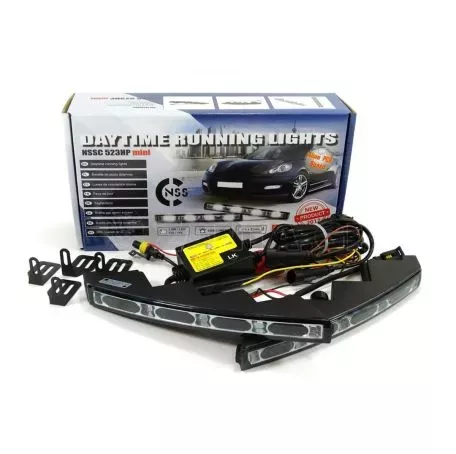 AMIO ΦΩΤΑ ΗΜΕΡΑΣ DRL 12/24V 12W 8LED(1,5W ANA LED) 1200Lm 170x22x60mm 2ΤΕΜ 01526/AM 