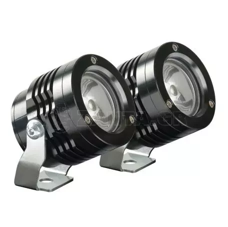 Lampa ΠΡΟΒΟΛΕΙΣ ΣΤΡΟΓΓΥΛΟΙ  ΜΕ ΒΑΣΗ O-LUX 1LED SMD 6000K 1800LM 12V 18W  ΚΑΡΦΙ 36Δχ68Υχ55Β mm  ΜΑΥΡΑ 2 ΤΕΜ 9053.3-LM 