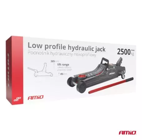 AMIO ΓΡΥΛΟΣ ΥΔΡΑΥΛΙΚΟΣ ΜΕ ΡΟΔΕΣ 2.000KG (ΥΨΟΣ 85-375mm) AMIO - 1 Τεμ. 02501/AM 