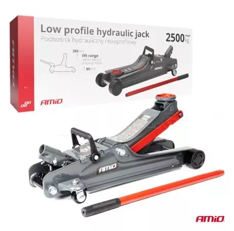 AMIO ΓΡΥΛΟΣ ΥΔΡΑΥΛΙΚΟΣ ΜΕ ΡΟΔΕΣ 2.000KG (ΥΨΟΣ 85-375mm) AMIO - 1 Τεμ. 02501/AM 