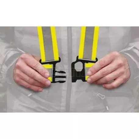 Lampa ΑΝΑΚΛΑΣΤΙΚΗ ΖΩΝΗ X-BELT ΜΕ ΧΙΑΣΤΙ ΤΙΡΑΝΤΕΣ (ΦΩΣΦΟΡΙΖΕ/ΚΙΤΡΙΝΟ/ΠΟΛΥΕΣΤΕΡΙΚΟ) - 1 ΤΕΜ. 9141.0-LM 