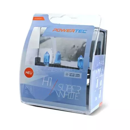 M-tech H1 12V 55W 3.450K  P14.5 POWERTECK SUPERWHITE 2ΤΕΜ. M-TECH PTZSW1-DUO/MT 