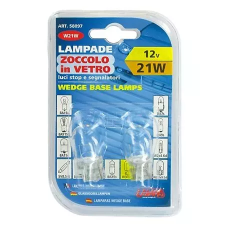 Lampa ΛΑΜΠΑ ΑΚΑΛΥΚΗ ΓΙΓΑΣ 12V/W21W L5809.7 